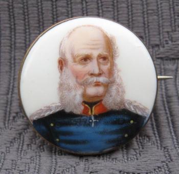 Odznak - Vilém I. Pruský ( Wilhelm I. )